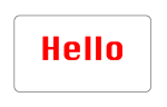 hello badge