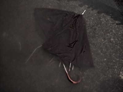 umbrella in the rain